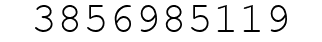 Number 3856985119.