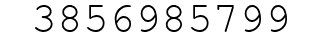 Number 3856985799.