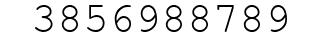 Number 3856988789.