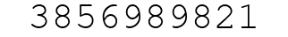 Number 3856989821.