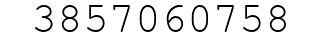 Number 3857060758.