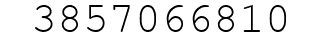 Number 3857066810.