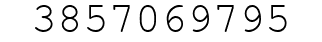 Number 3857069795.