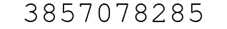 Number 3857078285.