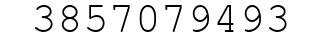 Number 3857079493.