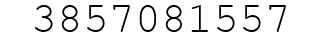 Number 3857081557.