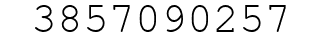 Number 3857090257.