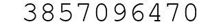 Number 3857096470.