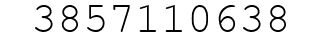 Number 3857110638.