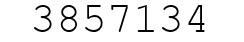 Number 3857134.