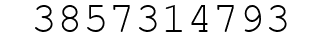 Number 3857314793.