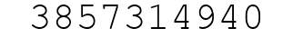 Number 3857314940.
