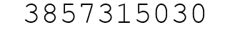 Number 3857315030.