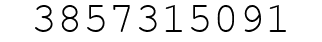 Number 3857315091.