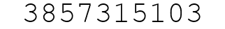 Number 3857315103.
