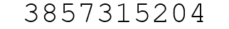 Number 3857315204.