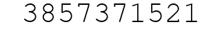 Number 3857371521.