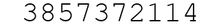 Number 3857372114.