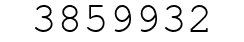 Number 3859932.