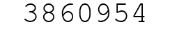 Number 3860954.