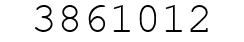 Number 3861012.