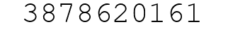 Number 3878620161.