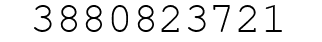 Number 3880823721.
