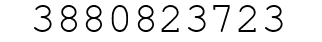 Number 3880823723.