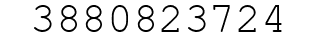 Number 3880823724.