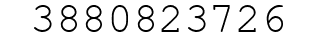 Number 3880823726.