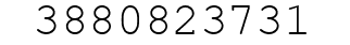 Number 3880823731.