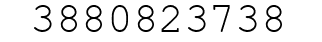 Number 3880823738.