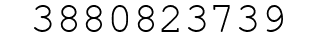 Number 3880823739.