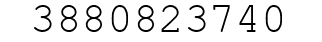 Number 3880823740.