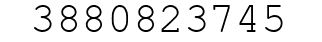 Number 3880823745.
