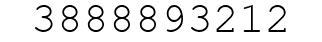 Number 3888893212.