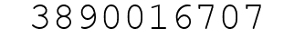 Number 3890016707.