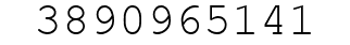 Number 3890965141.