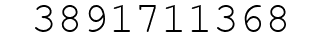Number 3891711368.