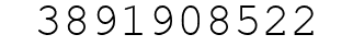 Number 3891908522.