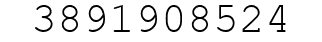 Number 3891908524.