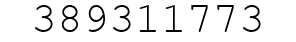 Number 389311773.