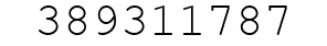 Number 389311787.