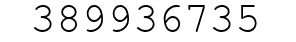 Number 389936735.