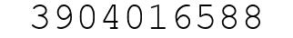 Number 3904016588.