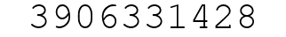 Number 3906331428.