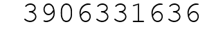 Number 3906331636.
