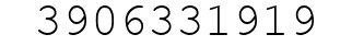 Number 3906331919.