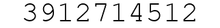 Number 3912714512.