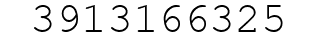 Number 3913166325.